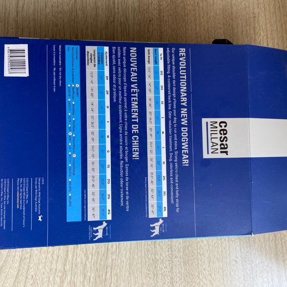 CESAR MILLAN BRAND NEW Fleece coat for DOG Size:SP - Picture 2 of 5